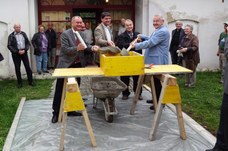 9.Oktober 2015 I Grundsteinlegung der Wohnhausanlage in Münchendorf